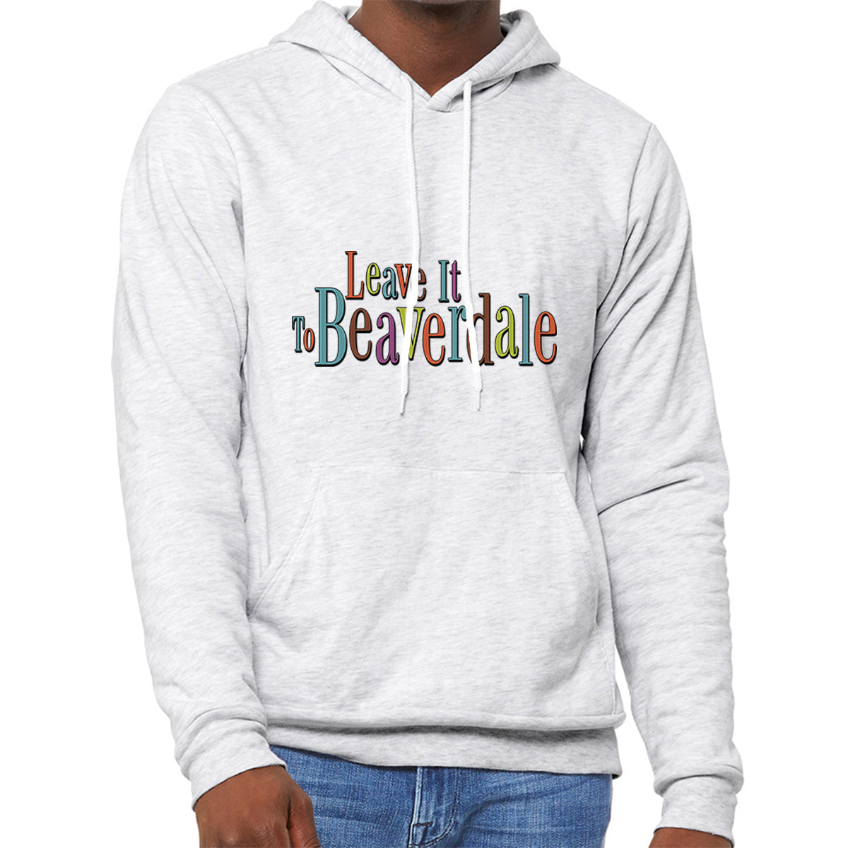 "Leave it to Beaverdale, Color" - Unisex Sponge Fleece Pullover Hoodie