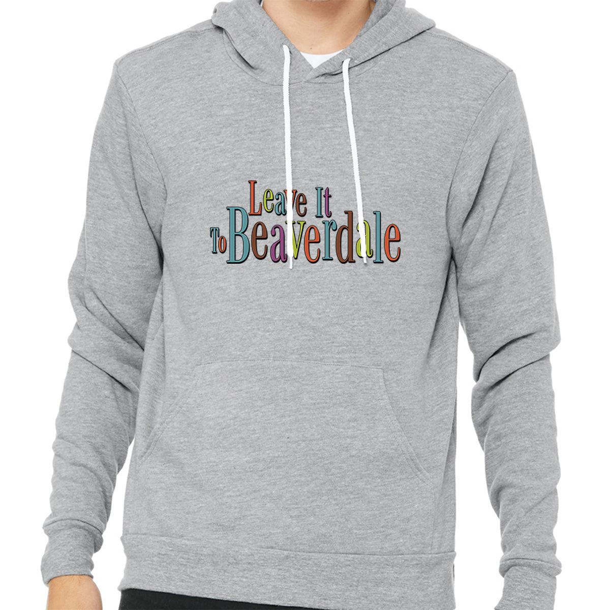 "Leave it to Beaverdale, Color" - Unisex Sponge Fleece Pullover Hoodie