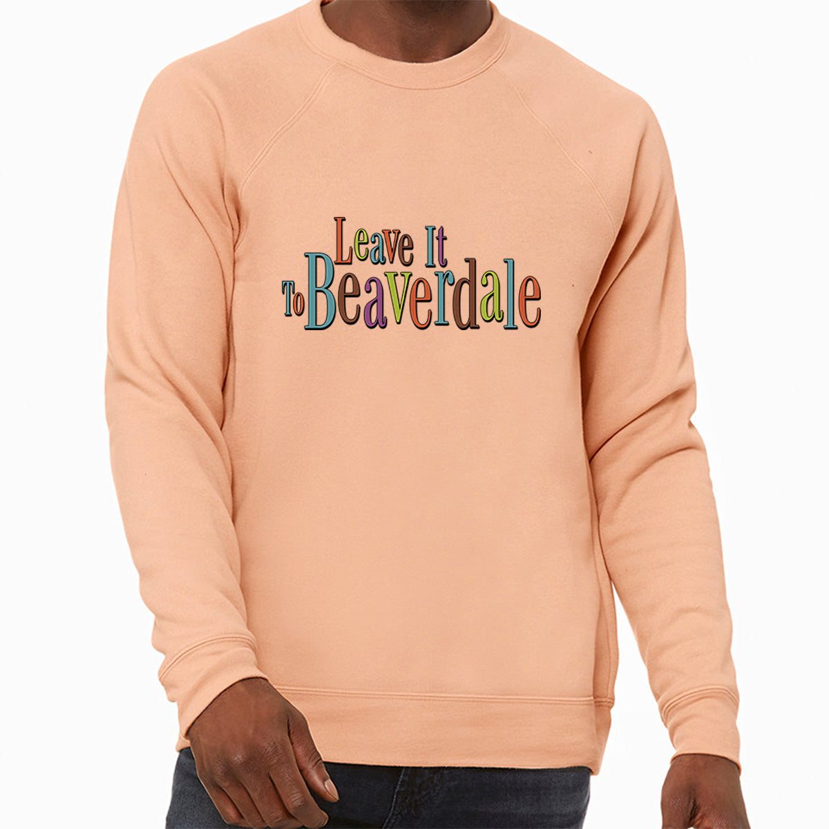 "Leave it to Beaverdale" - Unisex Sponge Fleece Crewneck Sweatshirt