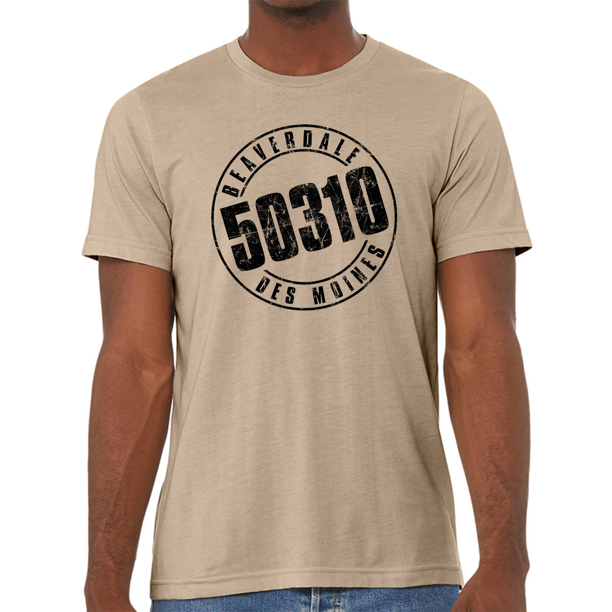 50310 Logo Unisex Heather CVC T-Shirt