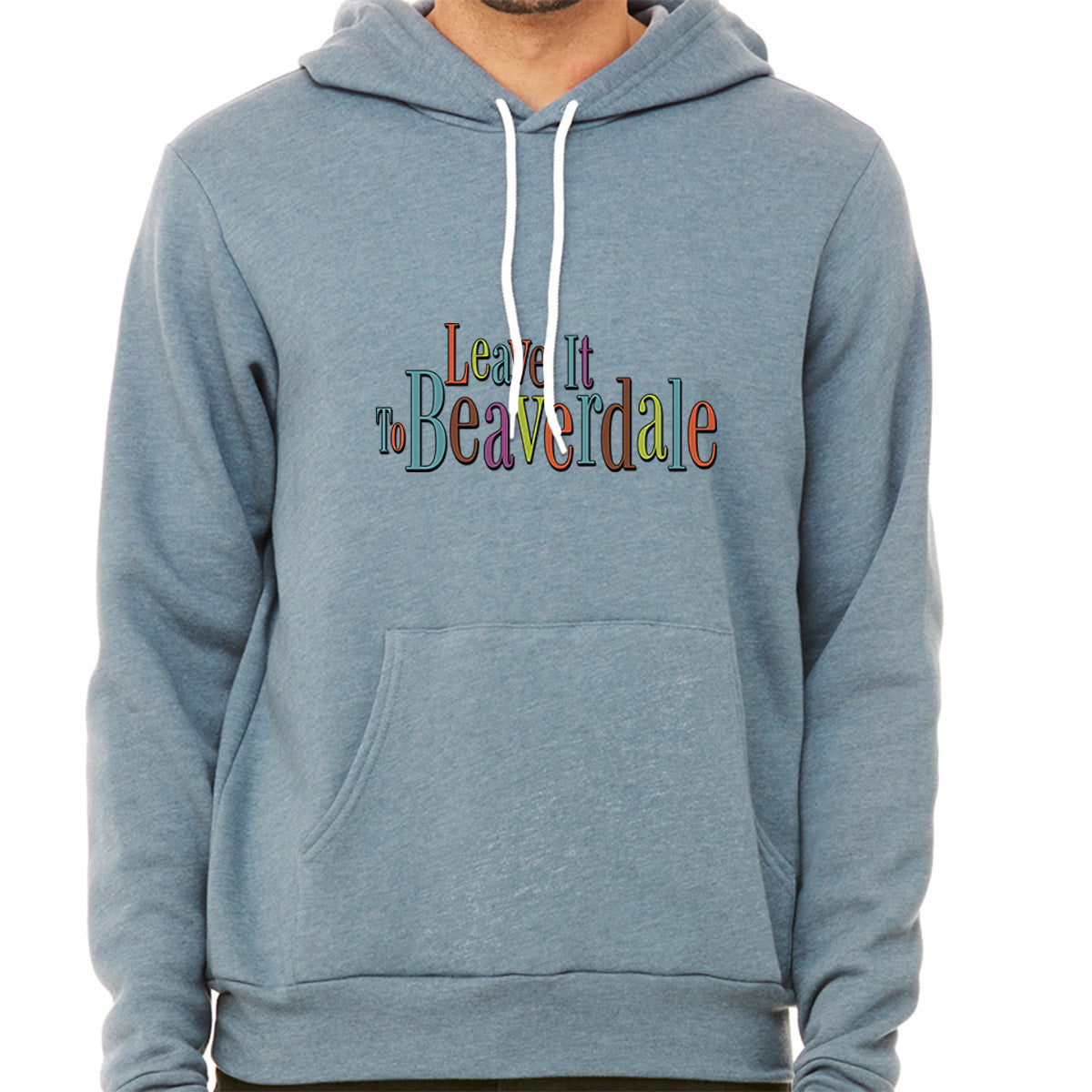 "Leave it to Beaverdale, Color" - Unisex Sponge Fleece Pullover Hoodie