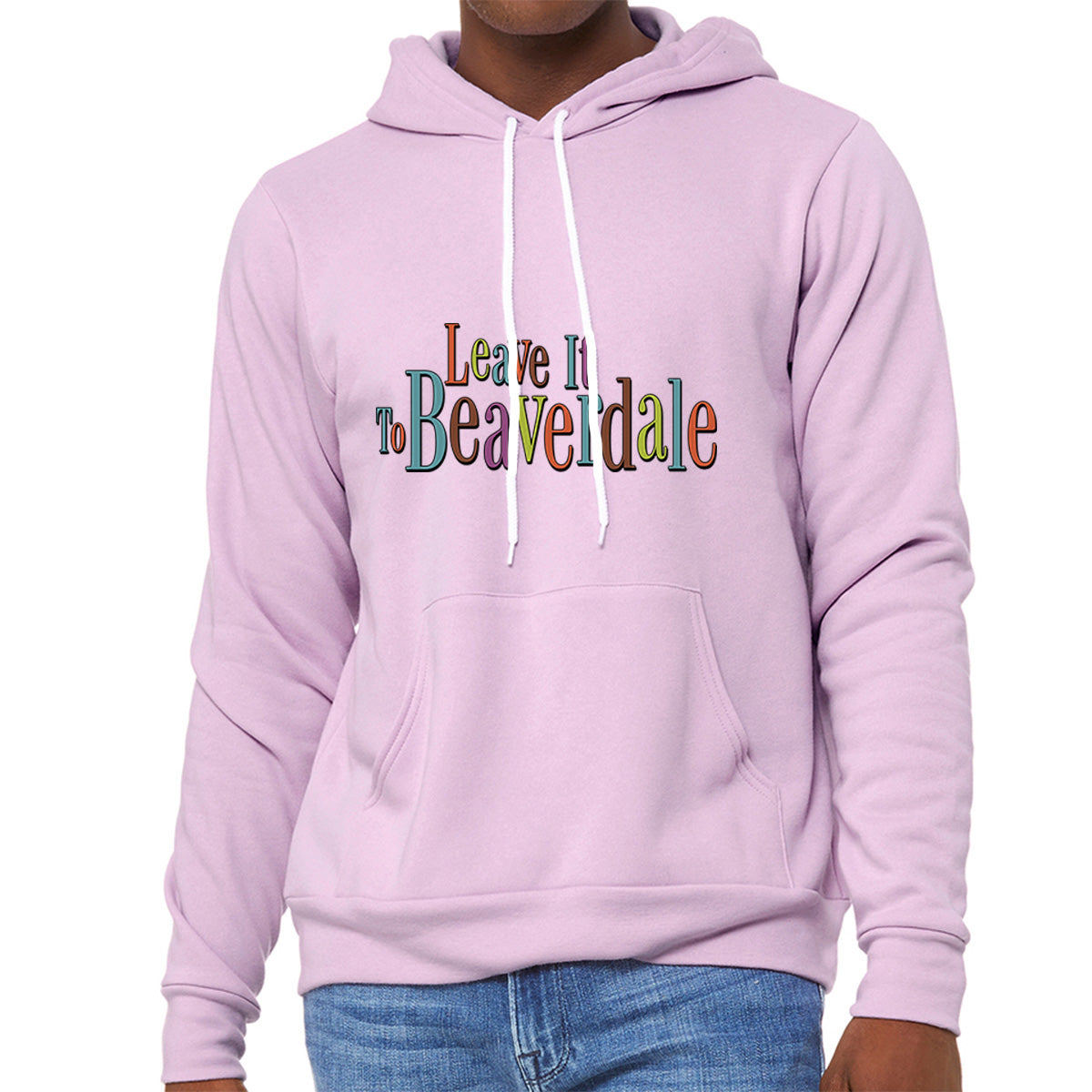 "Leave it to Beaverdale, Color" - Unisex Sponge Fleece Pullover Hoodie