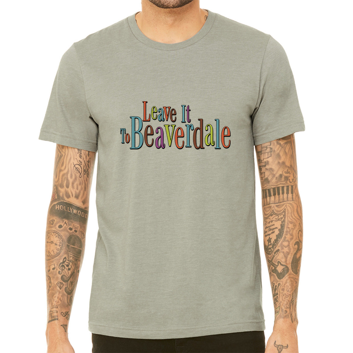 "Leave it to Beaverdale" - Unisex Heather CVC T-Shirt