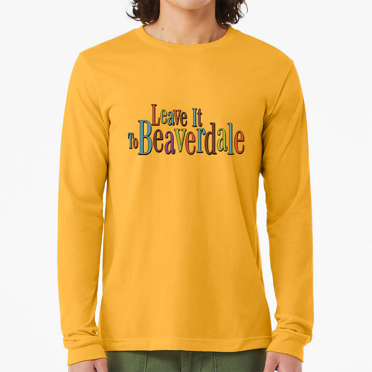 "Leave it to Beaverdale" - Unisex Heather CVC Long Sleeve T-Shirt