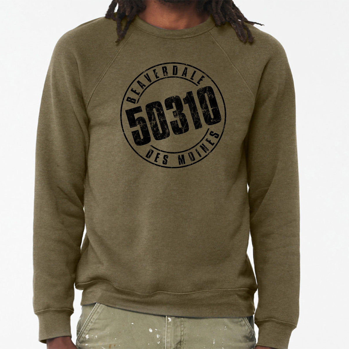 50310 Logo Unisex Sponge Fleece Crewneck Sweatshirt