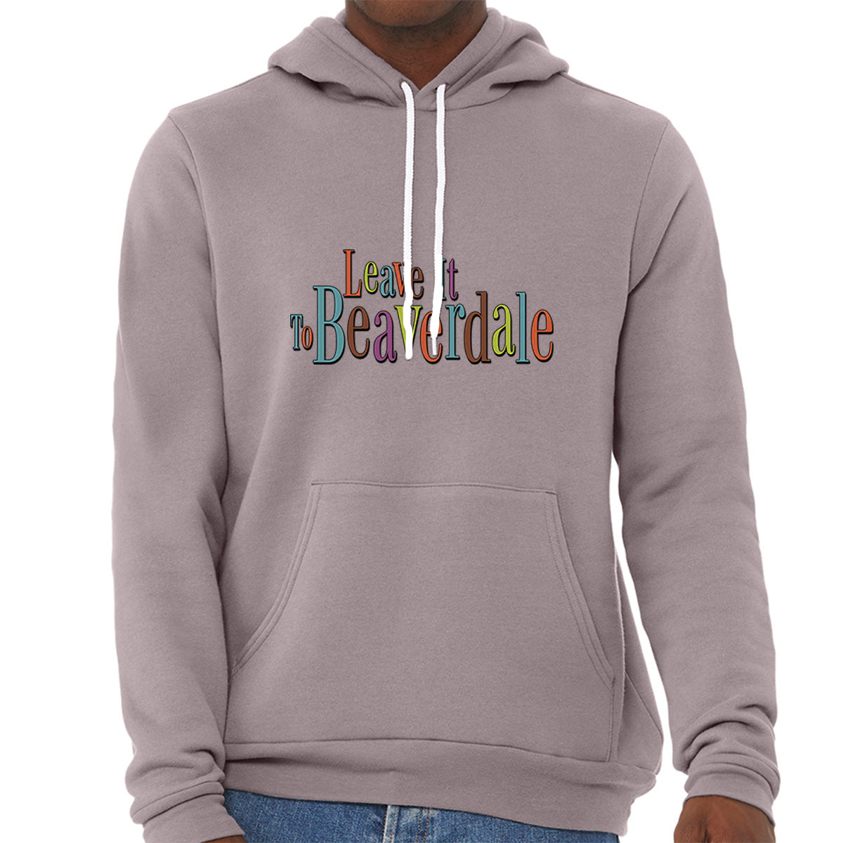 "Leave it to Beaverdale, Color" - Unisex Sponge Fleece Pullover Hoodie