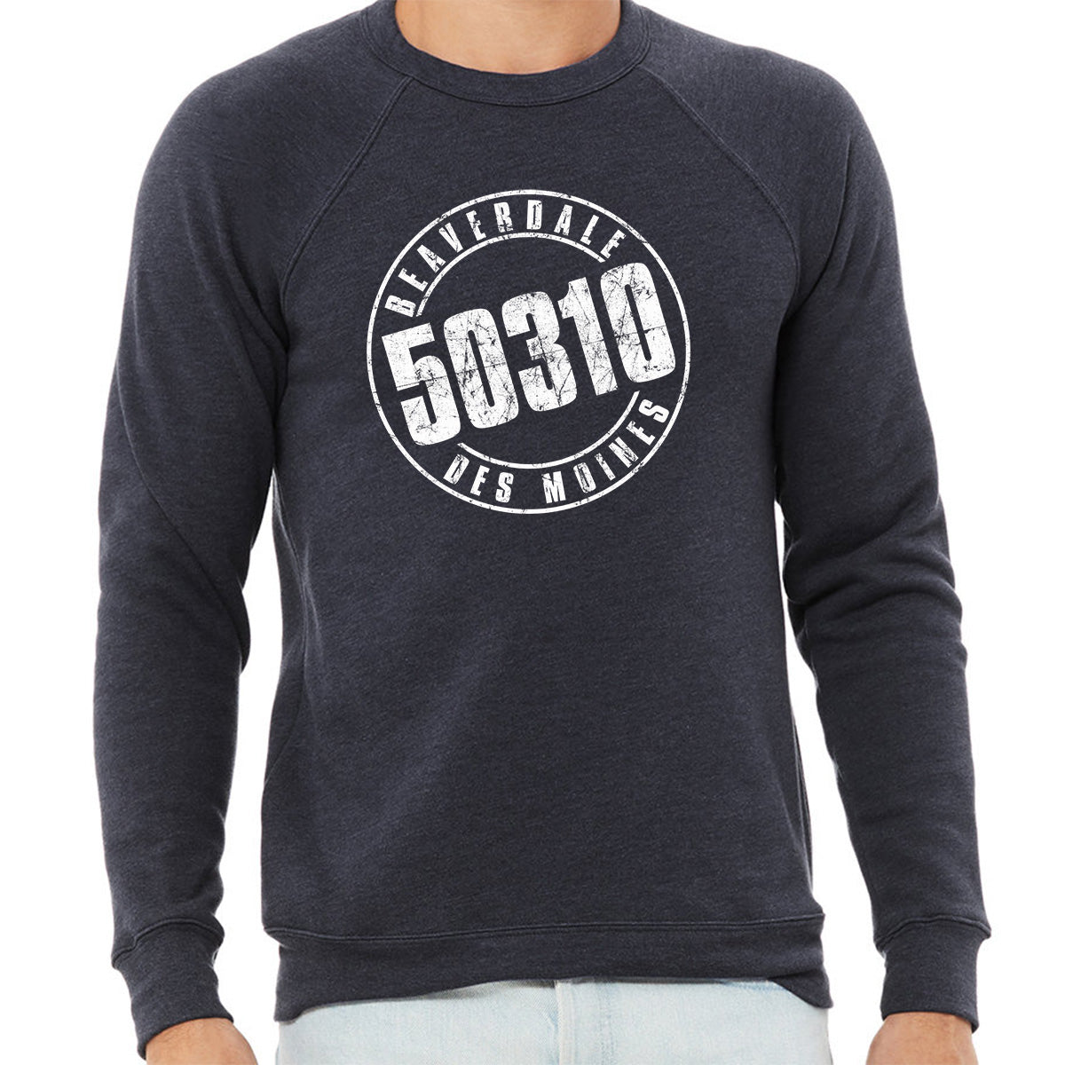 50310 Logo Unisex Sponge Fleece Crewneck Sweatshirt