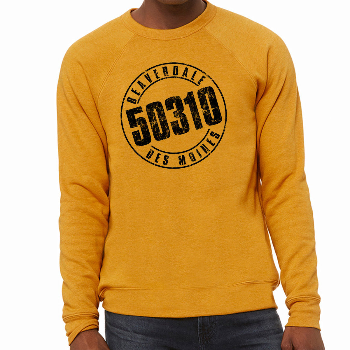 50310 Logo Unisex Sponge Fleece Crewneck Sweatshirt