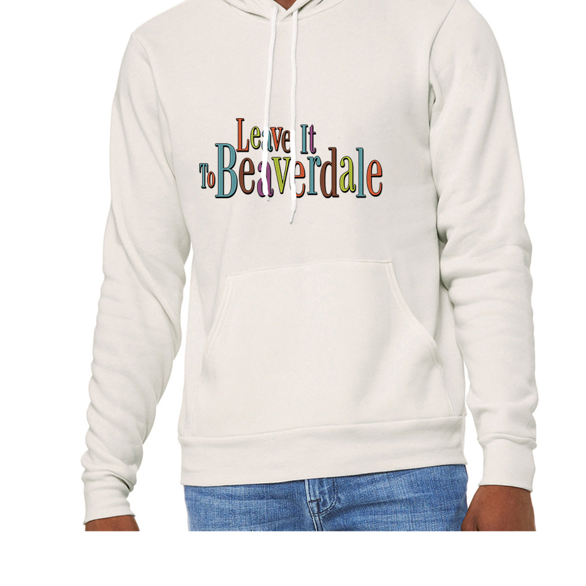 "Leave it to Beaverdale, Color" - Unisex Sponge Fleece Pullover Hoodie