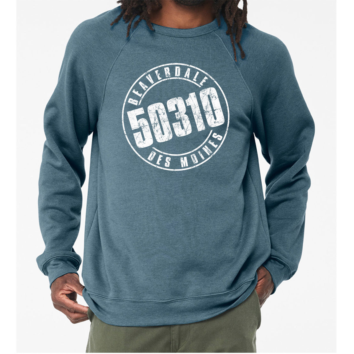 50310 Logo Unisex Sponge Fleece Crewneck Sweatshirt