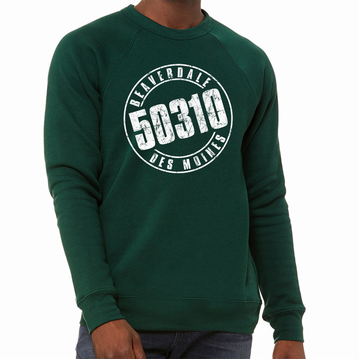 50310 Logo Unisex Sponge Fleece Crewneck Sweatshirt