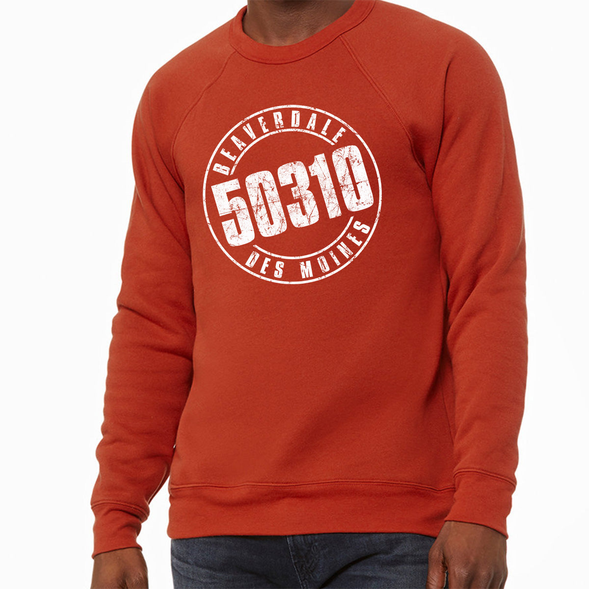 50310 Logo Unisex Sponge Fleece Crewneck Sweatshirt