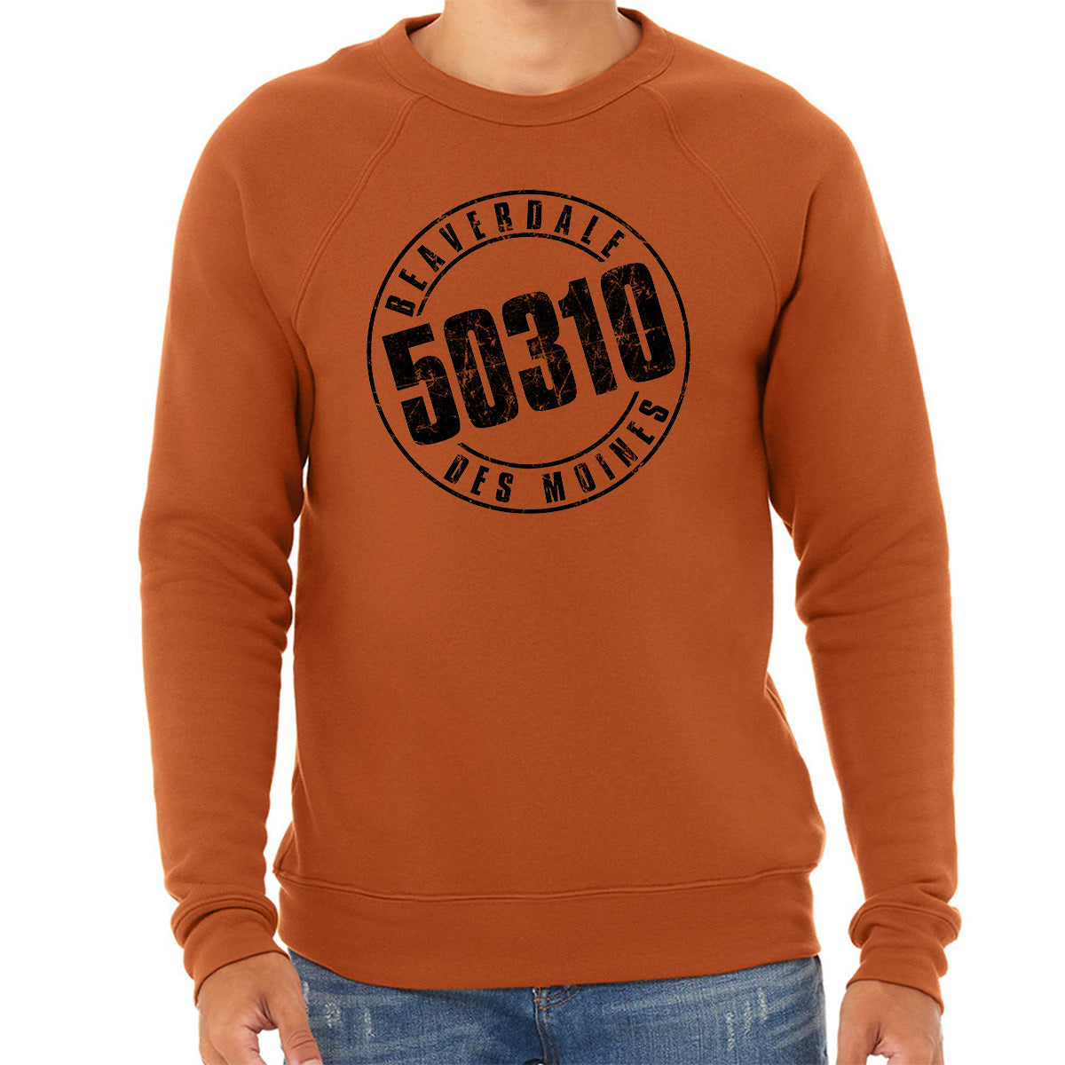 50310 Logo Unisex Sponge Fleece Crewneck Sweatshirt