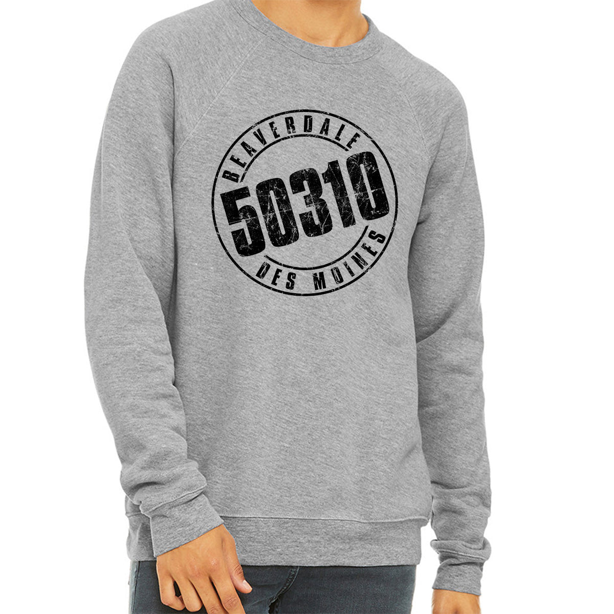 50310 Logo Unisex Sponge Fleece Crewneck Sweatshirt