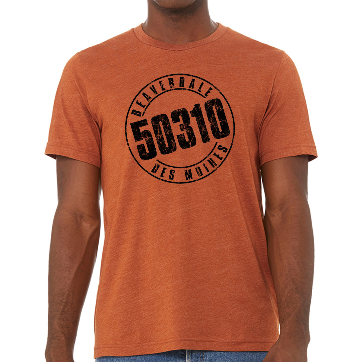 50310 Logo Unisex Heather CVC T-Shirt