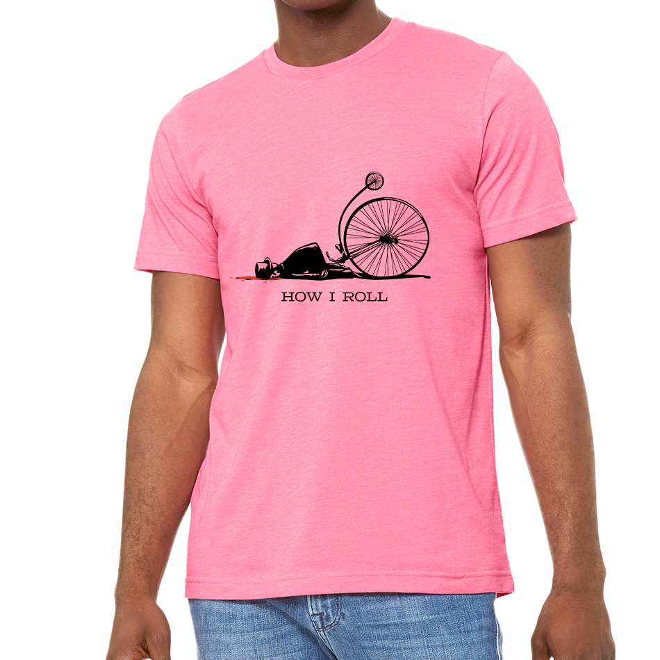 HOW I ROLL: Unisex Heather CVC T-Shirt