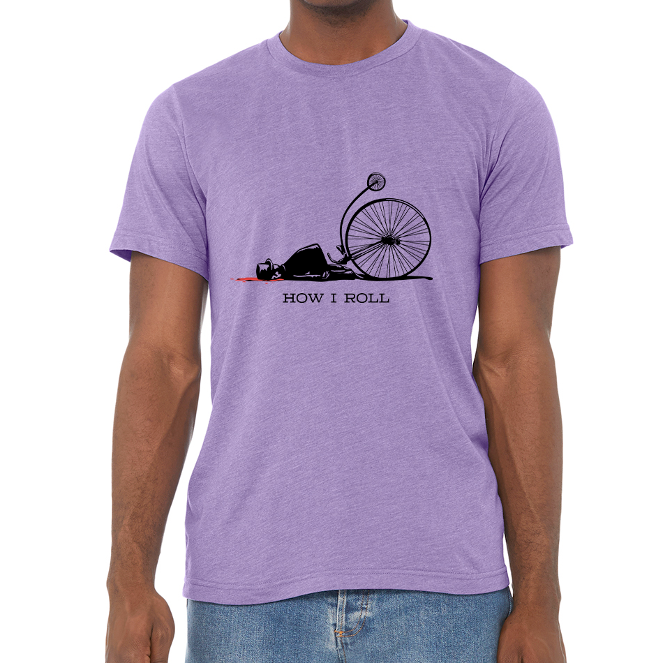 HOW I ROLL: Unisex Heather CVC T-Shirt
