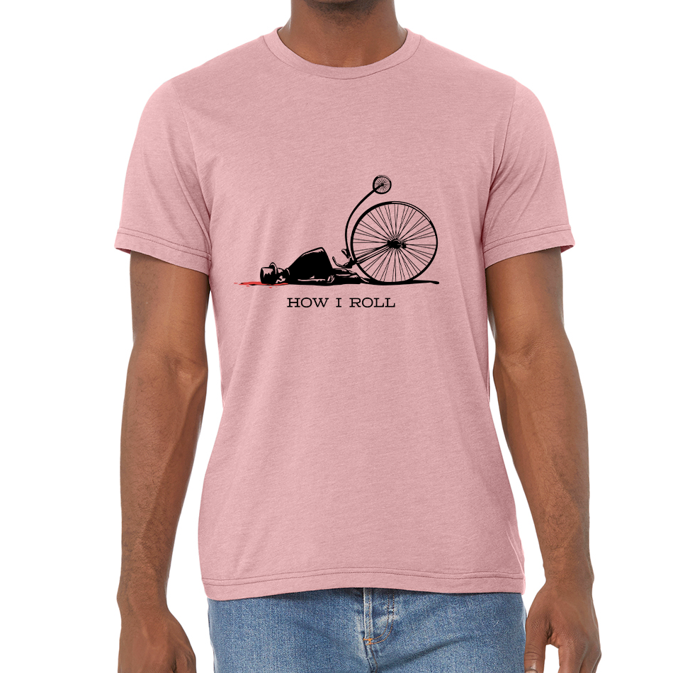HOW I ROLL: Unisex Heather CVC T-Shirt