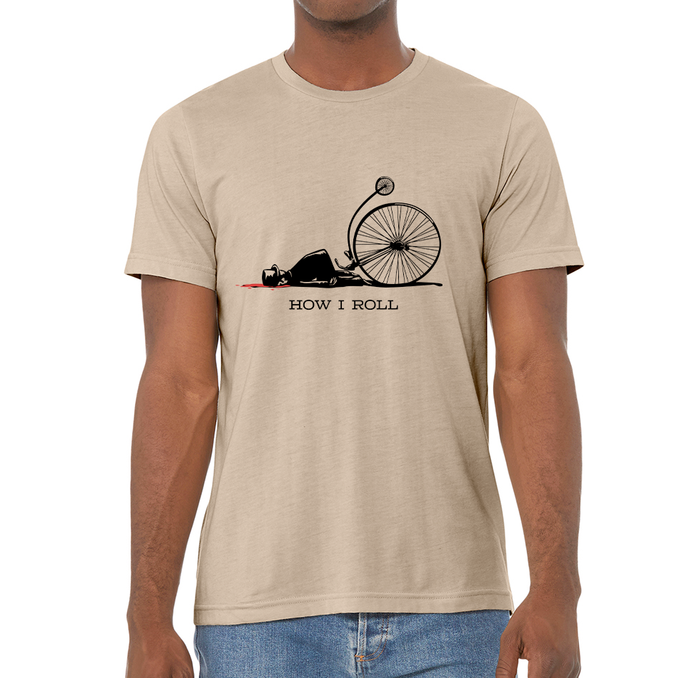 HOW I ROLL: Unisex Heather CVC T-Shirt