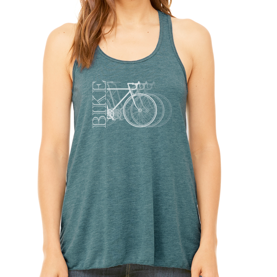 BIKE X3: Ladies' Flowy Racerback Tank