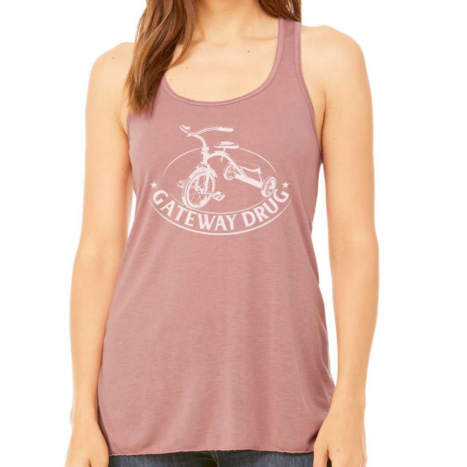 GATEWAY DRUG DESIGN: Ladies' Flowy Racerback Tank